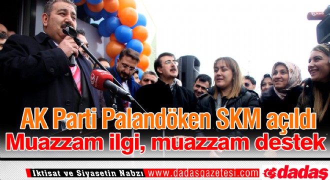 AK Parti Palandöken SKM açıldı 